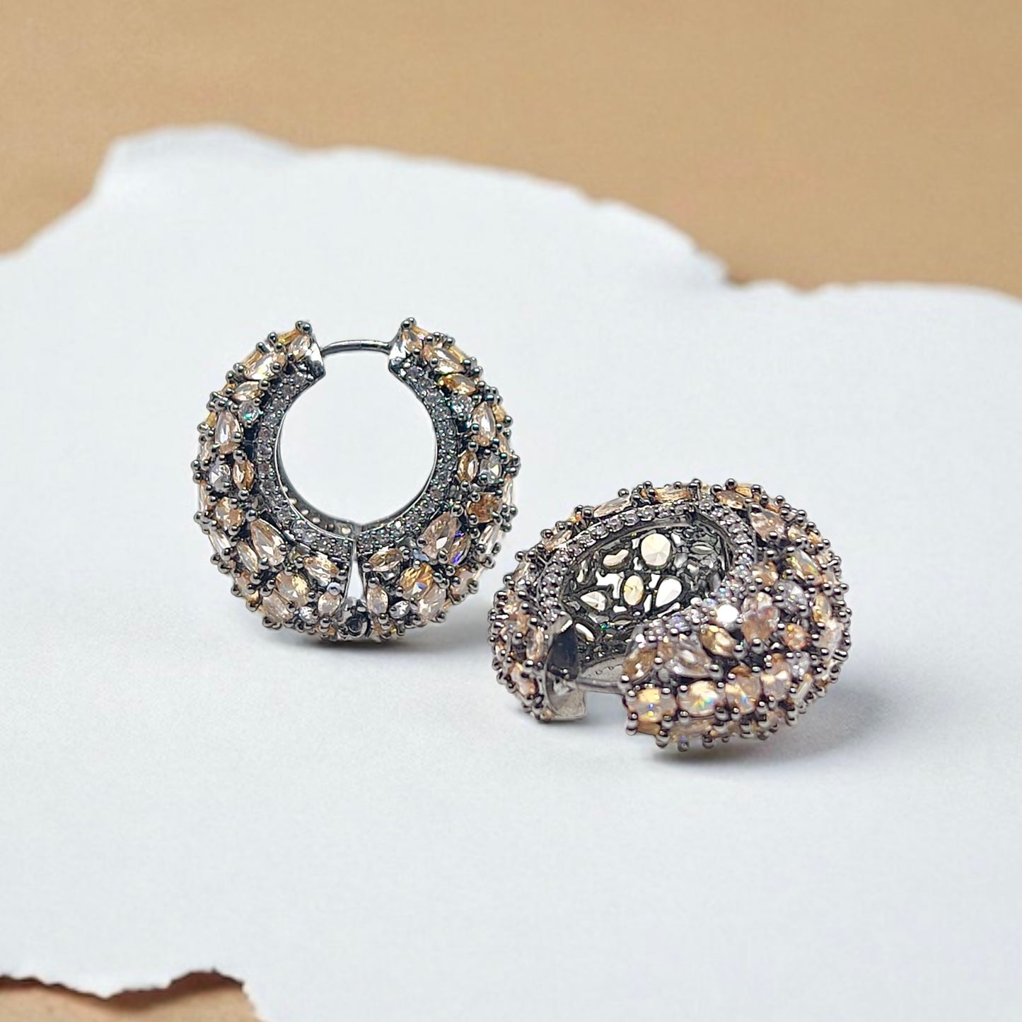Champagne Dust Earrings