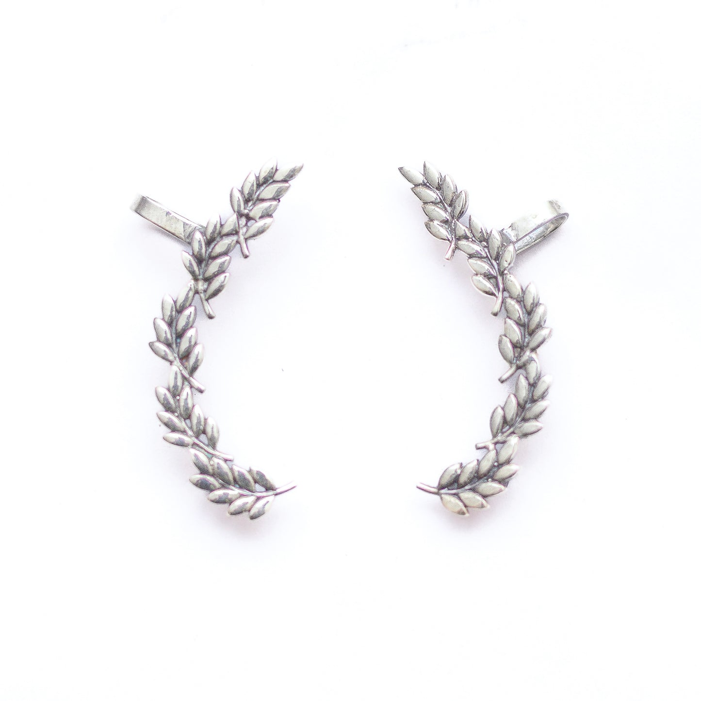 Leaf ear cuffs