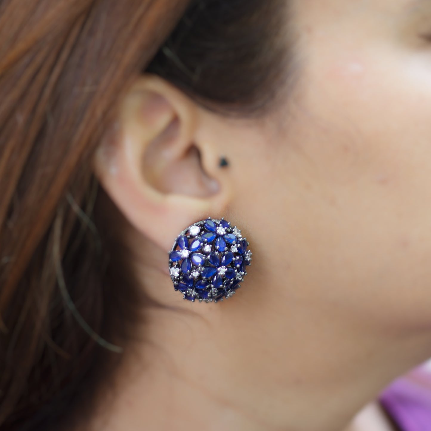 Full Flower Earrings