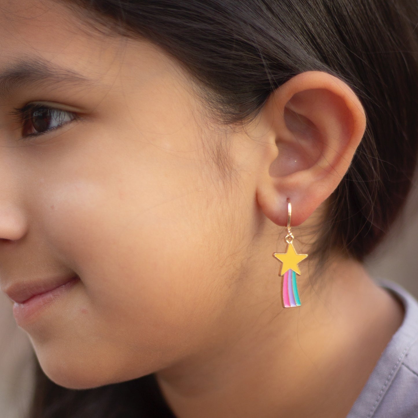 Rainbow earring