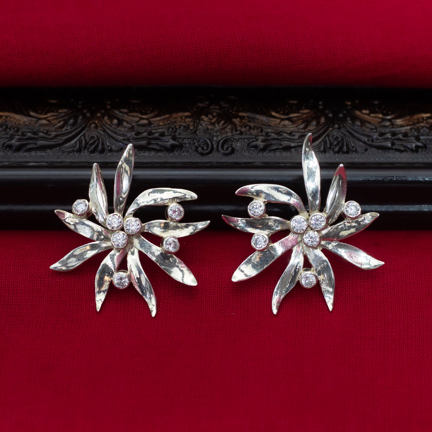 Big Flower Studs