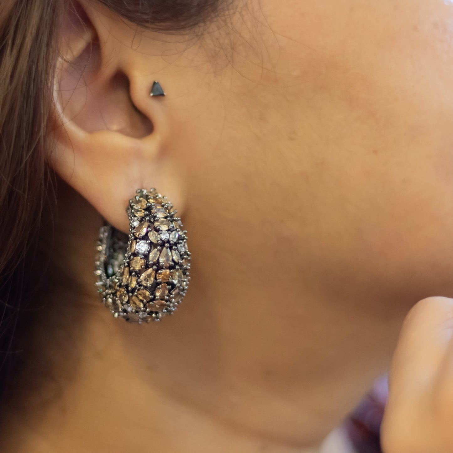 Champagne Dust Earrings