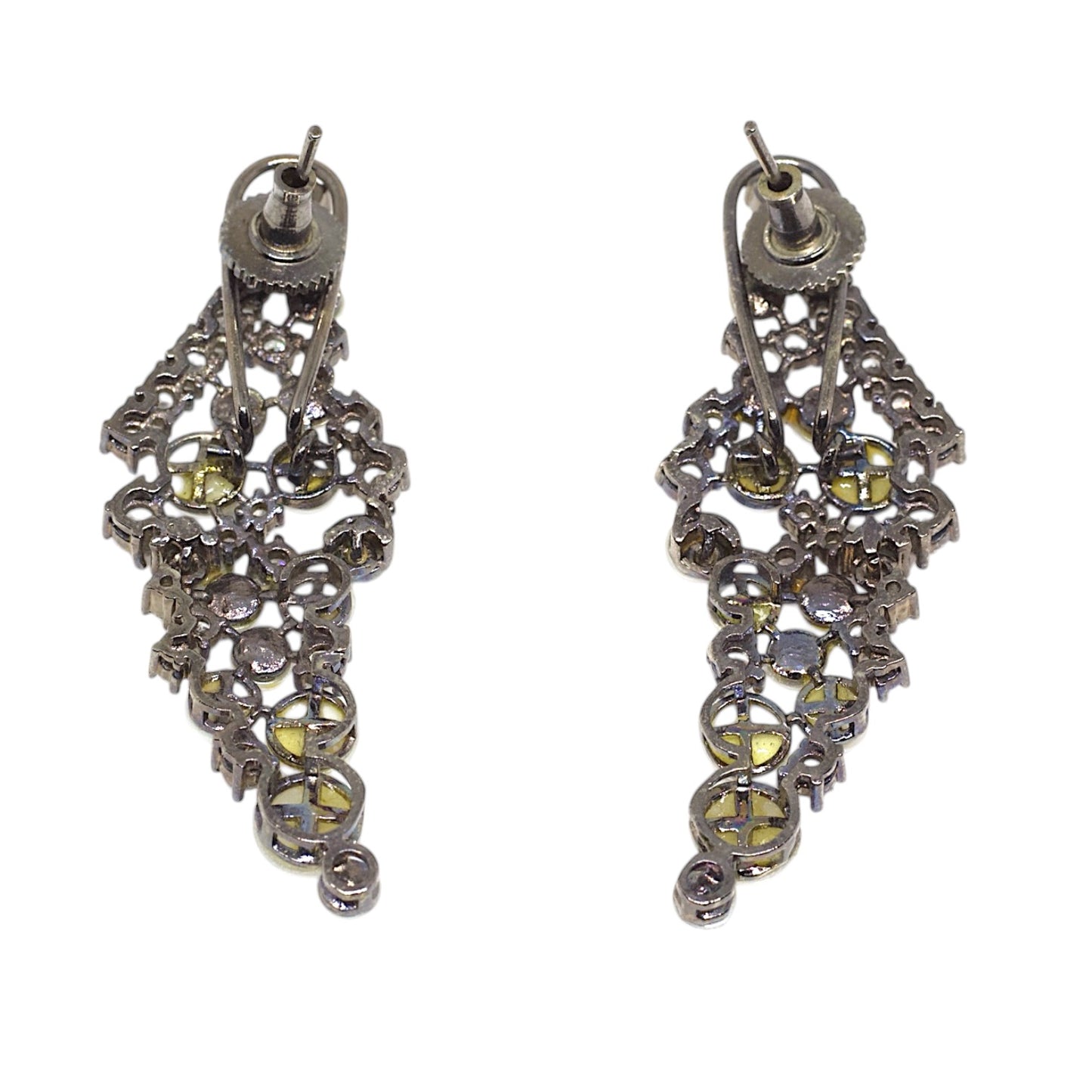 Pearl Cluster Earrings