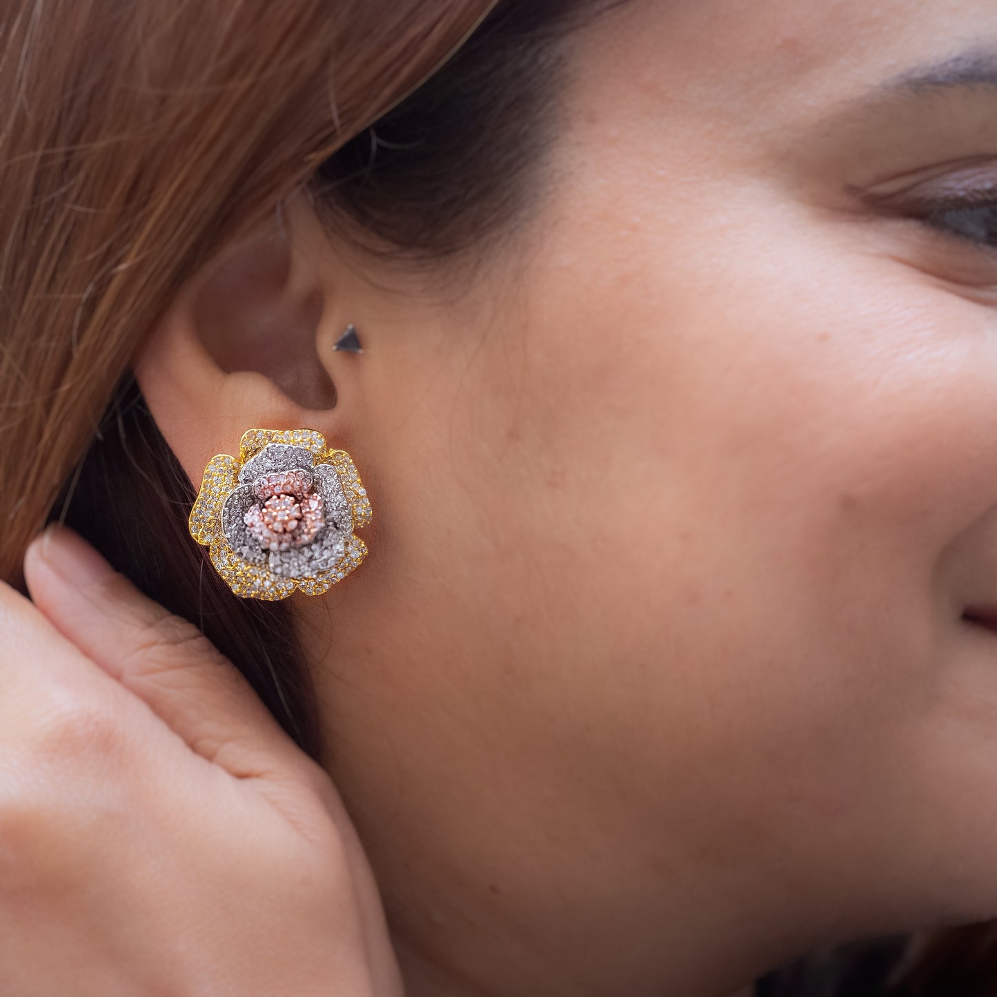 Rose Earrings