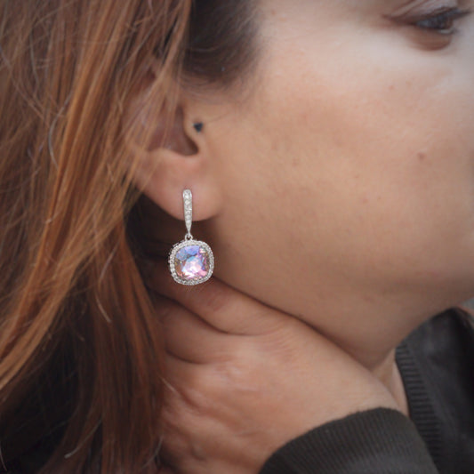 Swarovski Amethyst Dream Drop Earrings