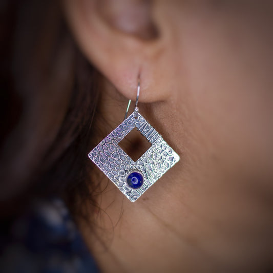 Square Dot Earring