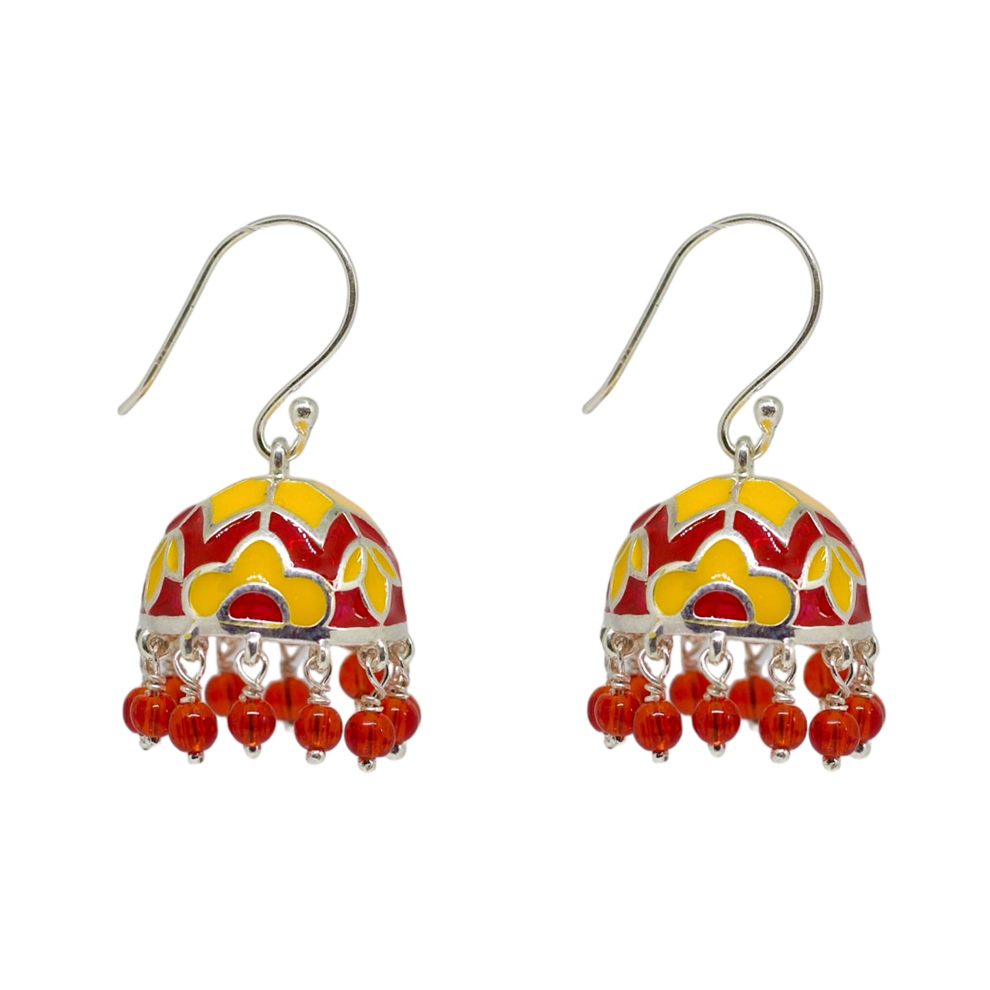 Silver Tara Jhumkis