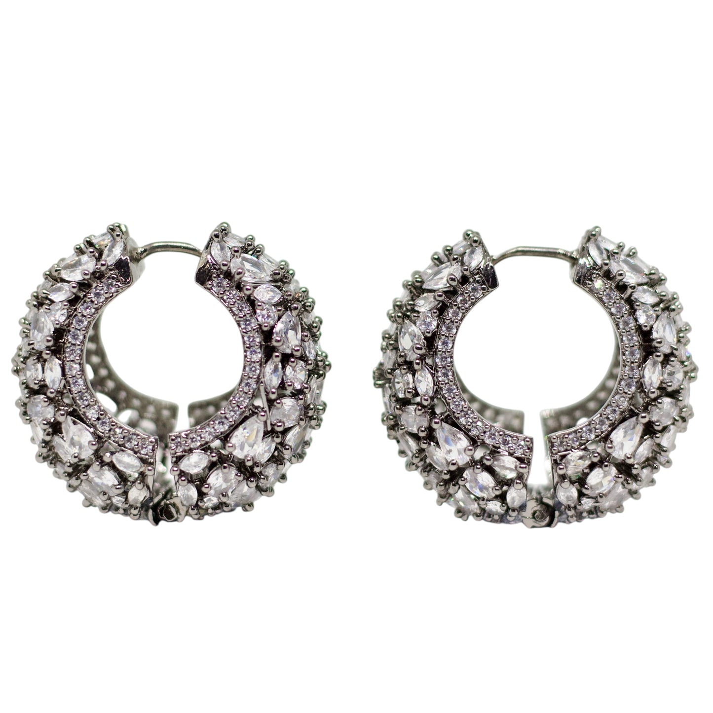Diamond Dusk Hoops