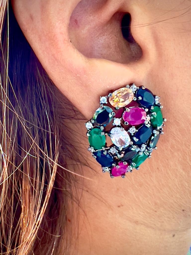 Navratan Premium Stone Studs