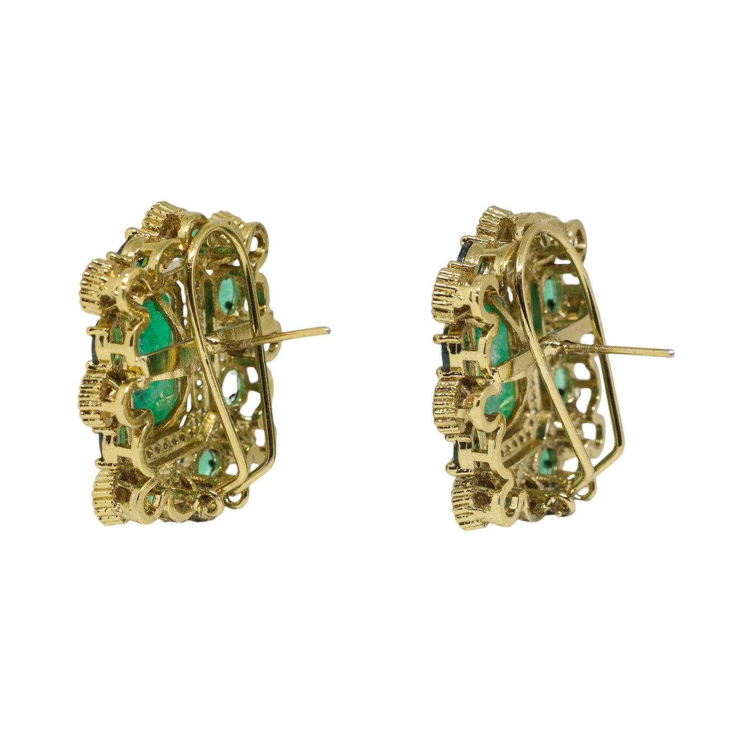 Imperial Emerald Studs