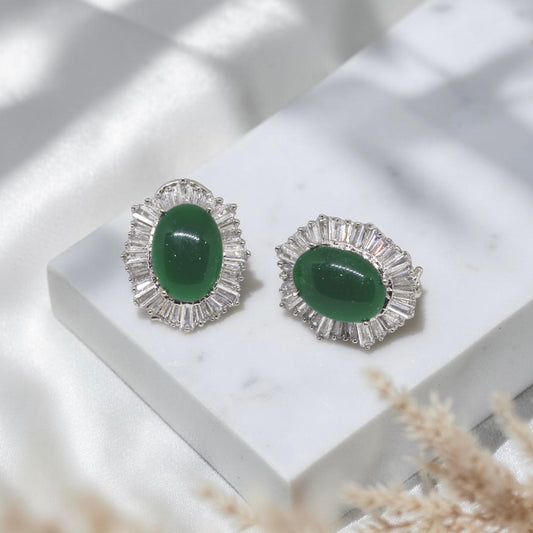 Noor-e-Emerald Earrings