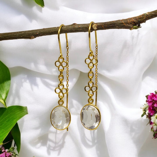 Silver Icedrop Earrings