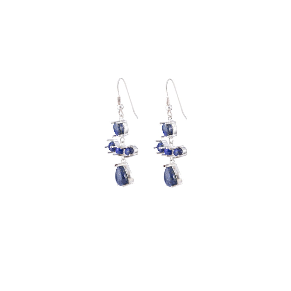 Lapi Lazuli Sterling Silver Earring