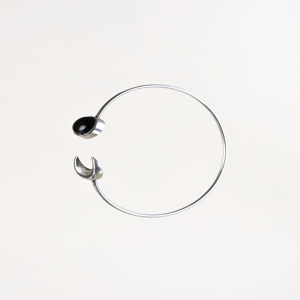 Sun and Moon Sterling Silver Bracelate