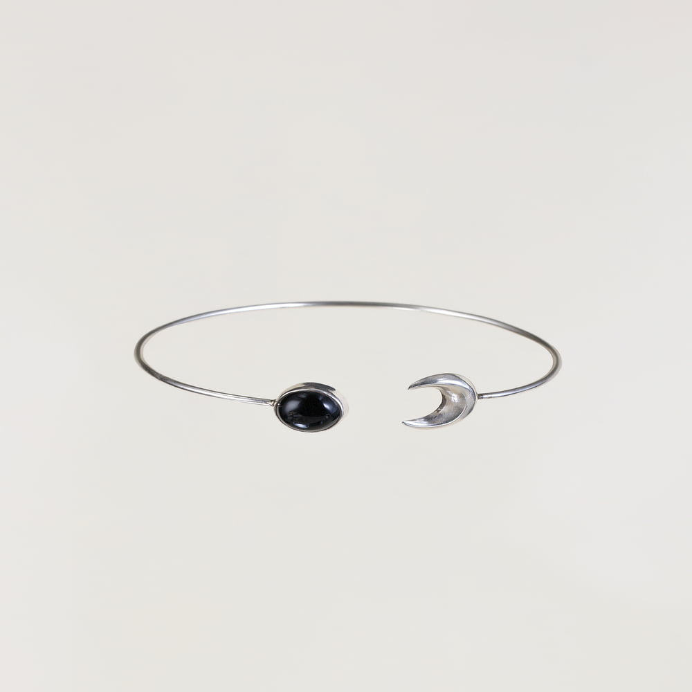 Sun and Moon Sterling Silver Bracelate