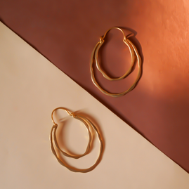 DOUBLE HOOPS