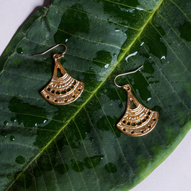 HALF U DROP EARRINGS