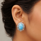 Meher Blue Studs