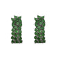 Green Premium Stone Rectangular Hangings