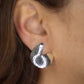 Circle hammered Studs