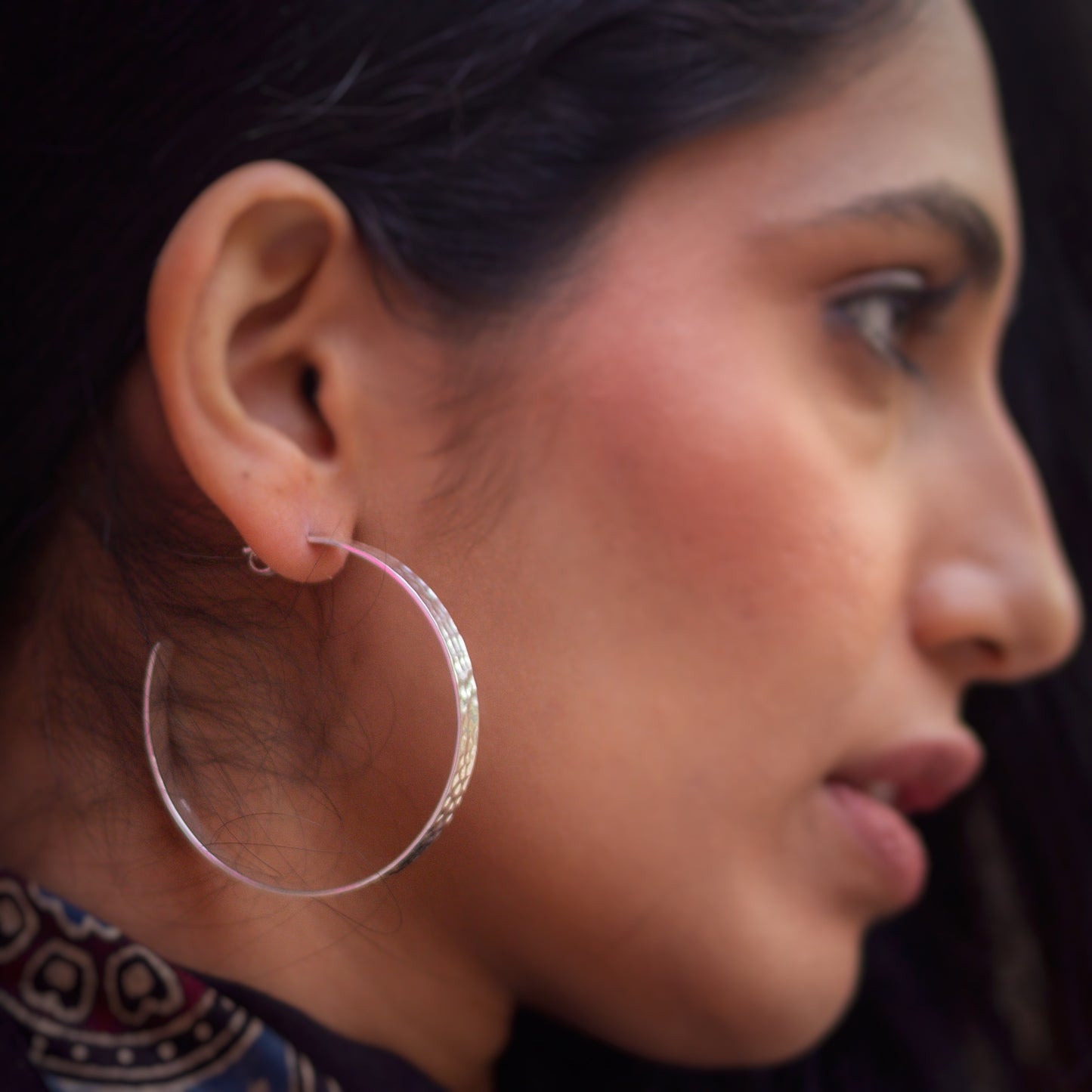 Hammered Hoops