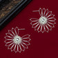 Sun Flower Hoops