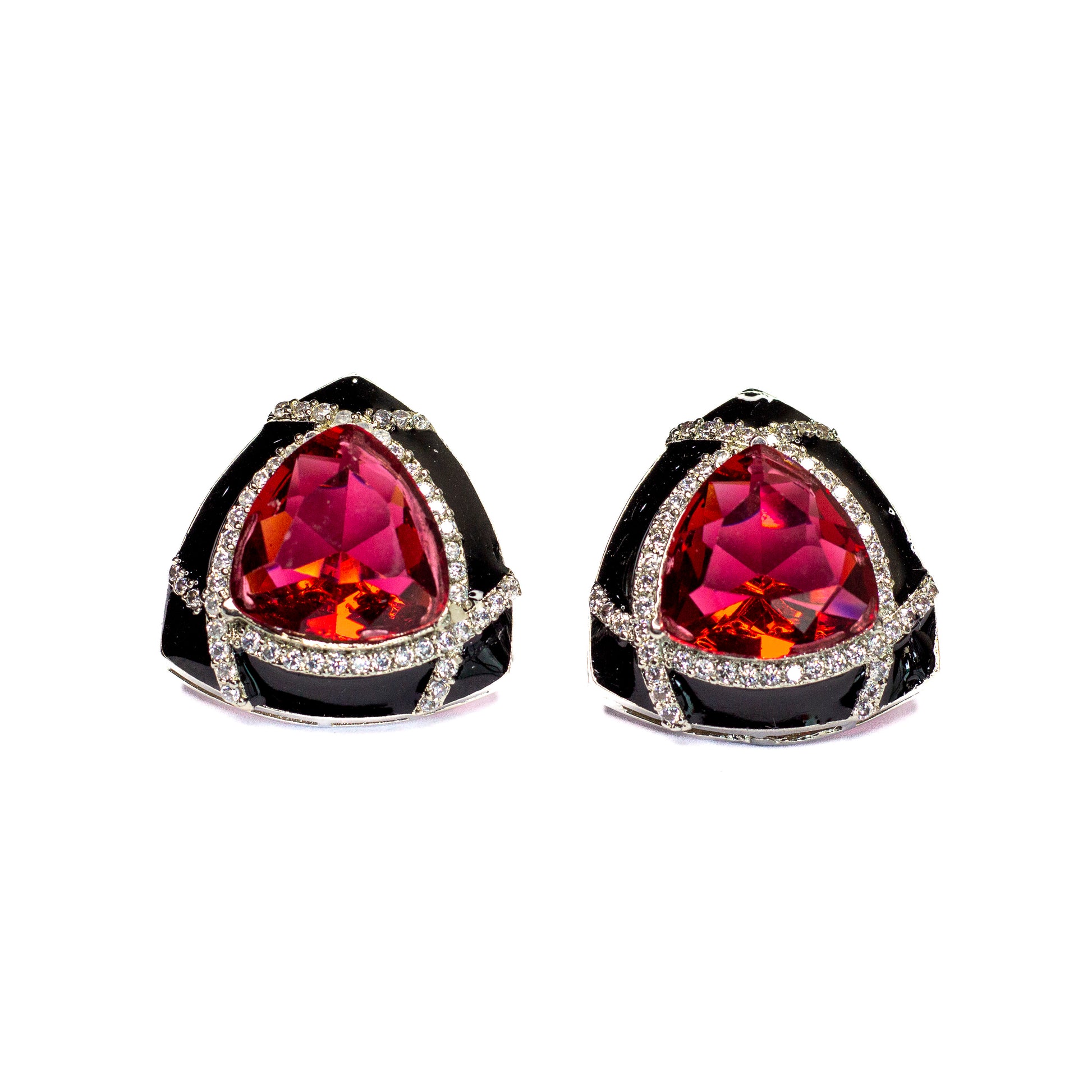 Ruby Earrings | July Birthstone | .60ct Ruby Stud Earrings in 14k Yellow  Gold Filled | SuperJeweler