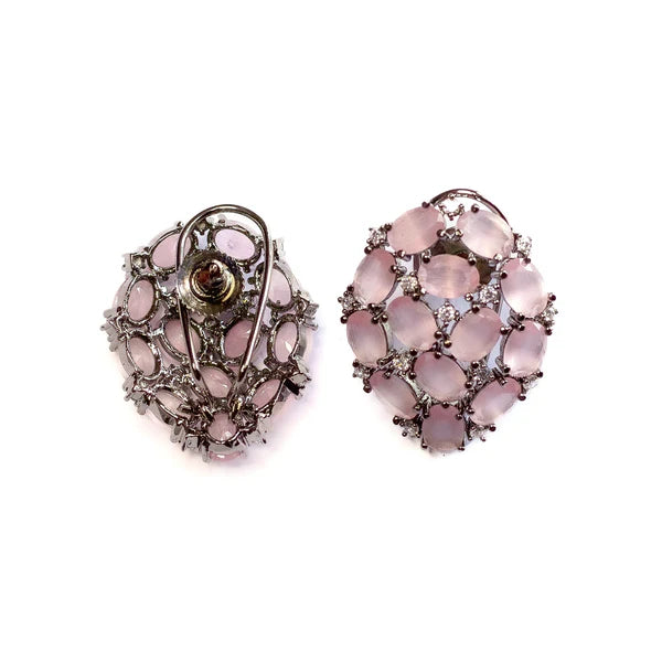 Pink Premium Stone Studs