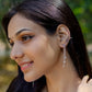 Silver Jasmine Earcuffs