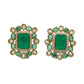 Imperial Emerald Studs