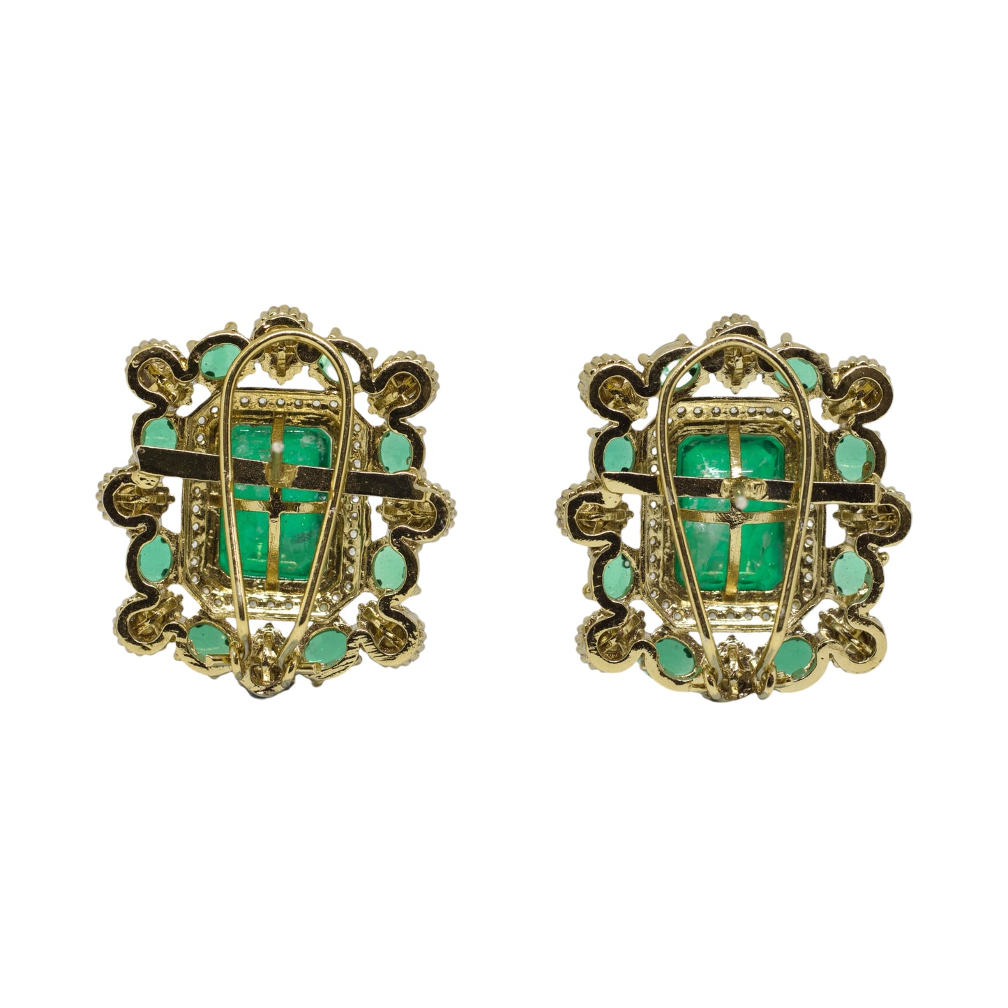 Imperial Emerald Studs
