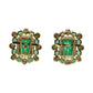 Imperial Emerald Studs