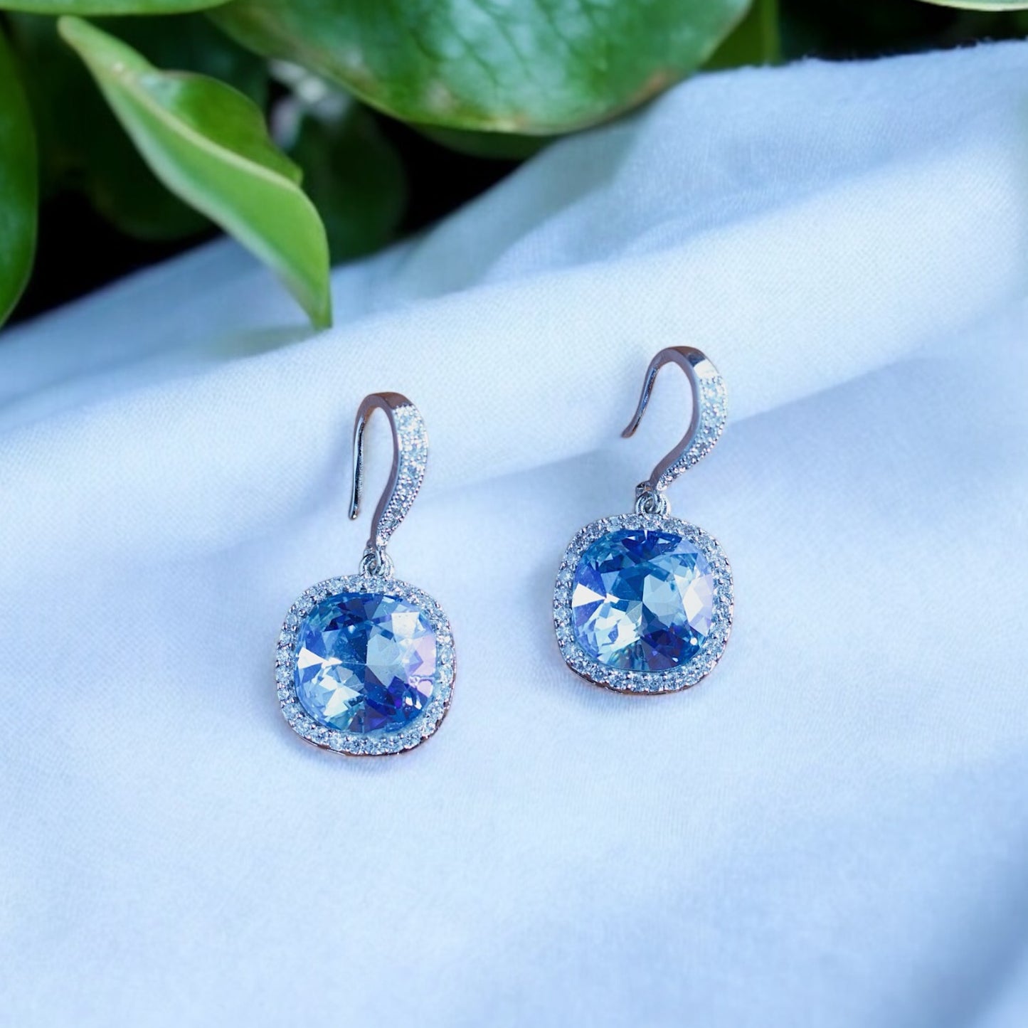 Swarovski Sapphire Dream Drop Earrings